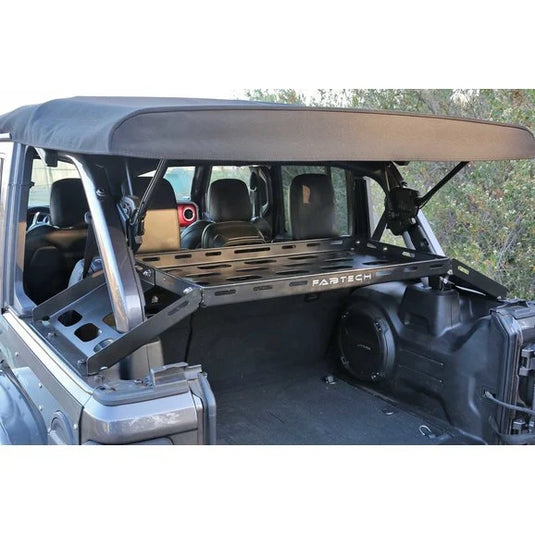 Fabtech FTS24211 Interior Cargo Rack for 18-22 Jeep Wrangler JL Unlimited with Hardtop