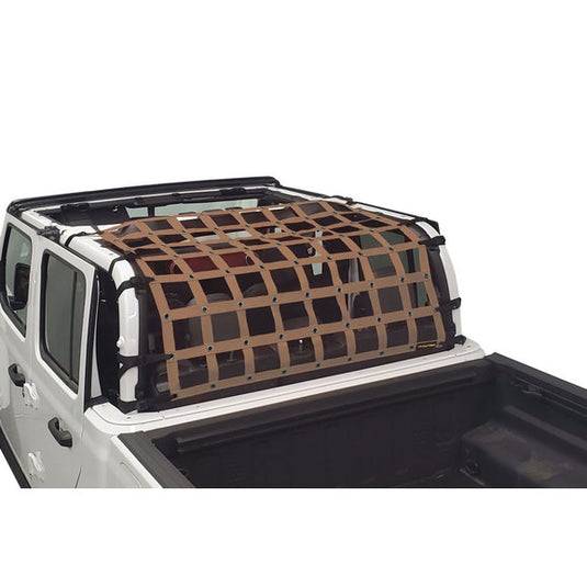 Dirtydog 4X4 Rear Seat Netting for Jeep Gladiator JT