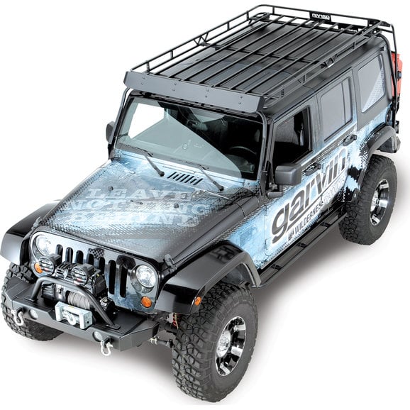 Garvin 44074 Wilderness Expedition Rack for 07-18 Jeep Wrangler Unlimited JK 4 Door