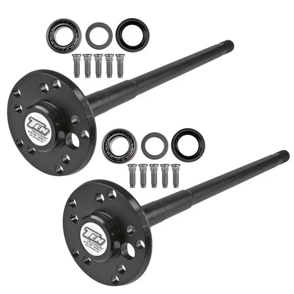 Ten Factory MG22135 30 Spline Rear Axle Kit for 87-06 Jeep Cherokee XJ, Wrangler TJ & Unlimited with Dana 44