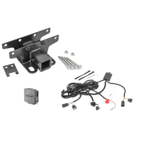 Load image into Gallery viewer, Quadratec Premium 2&quot; Receiver Hitch for 18-24 Jeep Wrangler JL
