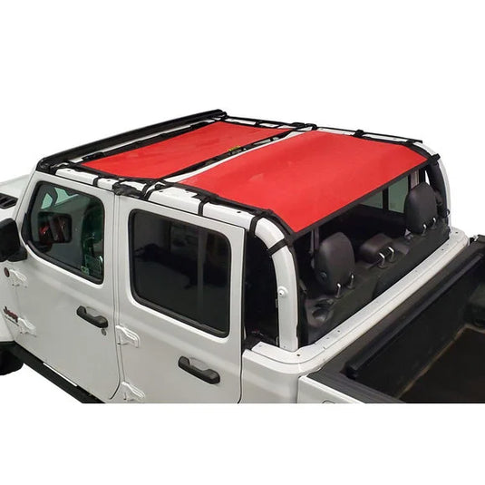 Dirtydog 4X4 Front & Rear Sun Screen for Jeep Gladiator JT