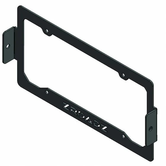 ZROADZ Z310005 License Plate Frame LED Bracket to Mount (2) 3