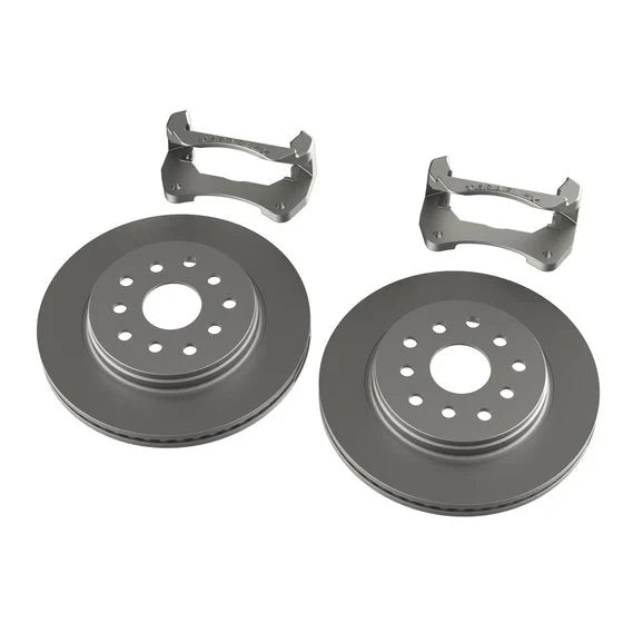 Load image into Gallery viewer, Teraflex 4303480 Front Big Rotor Kit with Standard Rotors for 07-18 Jeep Wrangler JK
