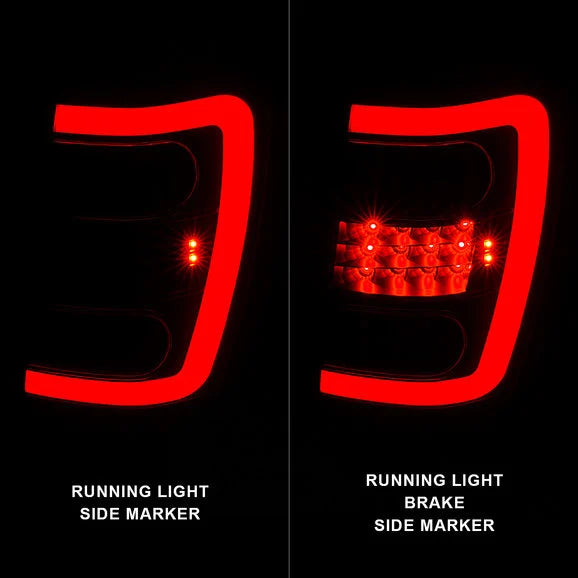 Load image into Gallery viewer, Anzo USA LED Tail Lights with C Light Bar for 99-04 Jeep Grand Cherokee WJ
