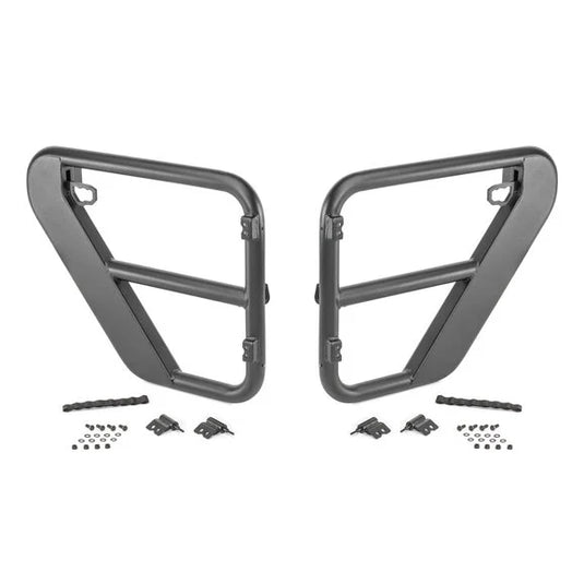 Rugged Ridge Fortis Tube Doors for 18-24 Jeep Wrangler JL & Gladiator JT