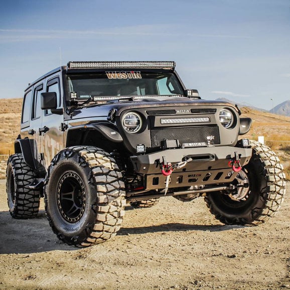 Load image into Gallery viewer, Westin 62-1025 Front Tube Fenders for 18-24 Jeep Wrangler JL &amp; Gladiator JT
