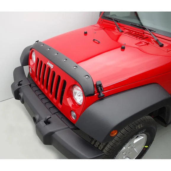 Load image into Gallery viewer, Focus Auto Design Inc. Tough Guard Hood Protection for 07-18 Jeep Wrangler JK
