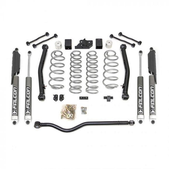 ReadyLift Suspension Coil Spring Lift Kit with Falcon 2.1 Mono Shocks for 18-23 Jeep Wrangler JL