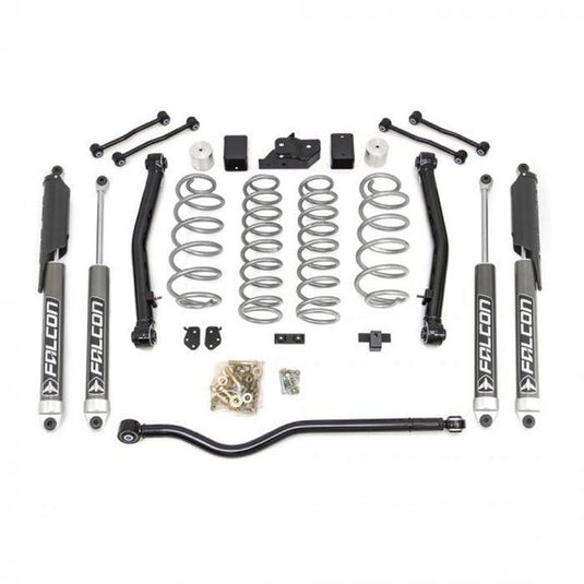 ReadyLift Suspension Coil Spring Lift Kit with Falcon 2.1 Mono Shocks for 18-23 Jeep Wrangler JL