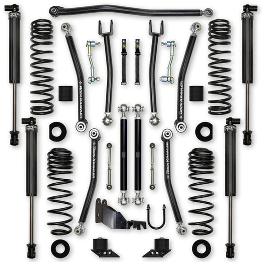 Rock Krawler 2.5in X Factor Suspension System for 18-21 Jeep Wrangler JL 2-Door