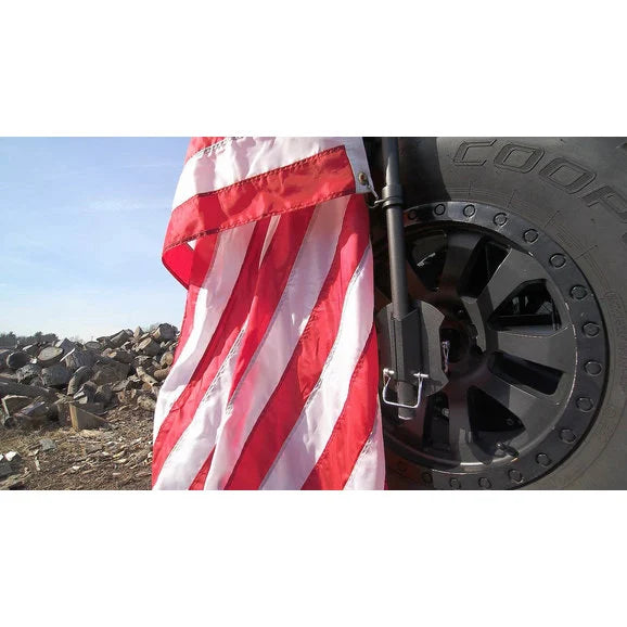 Load image into Gallery viewer, Rox Offroad ROX-1776 The Judge Flag Mount for 95-24 Jeep Wrangler YJ, TJ, JK &amp; JL
