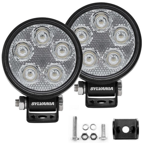 Load image into Gallery viewer, Sylvania SLMRND3INSP2.BX2 3&quot; LED Slim Pod Round-Spot Light
