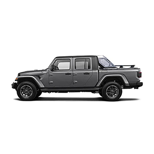 Black Horse Off Road VRCB6409B-G Vigor Roll Bar with Cross Bar for 20-23 Jeep Gladiator JT