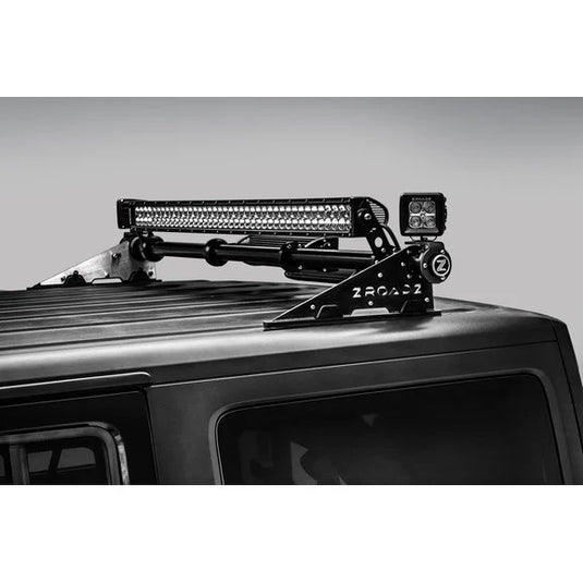 ZROADZ Z350050-JK Modular Roof Multi Mount/Directional LED Light Bar Mounts for 18-20 Jeep Wrangler JL