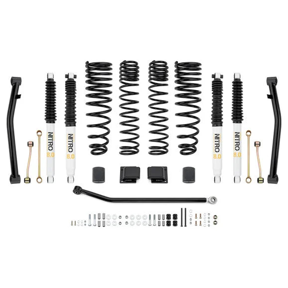 Load image into Gallery viewer, Quadratec Maximum Duty 3.5&quot; Coil Spring Suspension Lift Kit for 20-24 Jeep Gladiator JT
