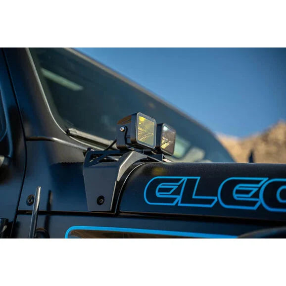 Load image into Gallery viewer, DV8 Offroad LBJL-12 Dual Light Pod Mounts for 21-23 Jeep Wrangler JL 4XE
