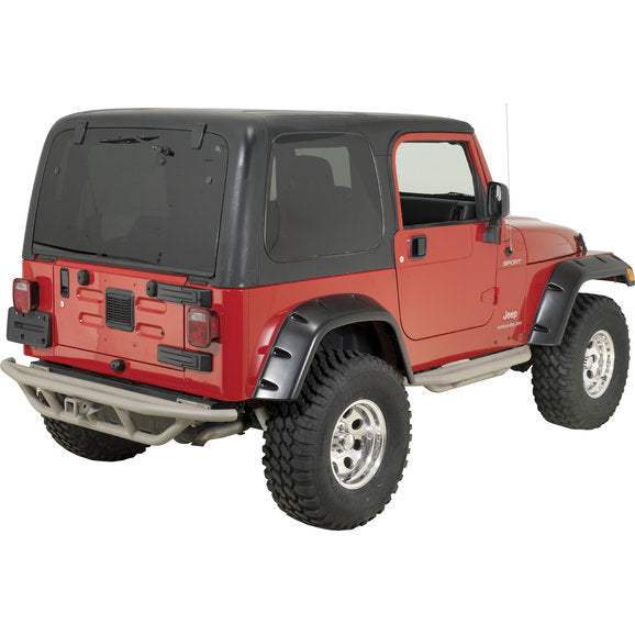 Load image into Gallery viewer, Rugged Ridge RRC Rear Bumper with 2&quot; Receiver Hitch for 87-06 Jeep Wrangler YJ &amp; TJ
