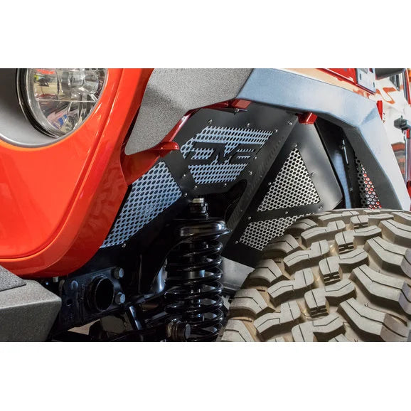 Load image into Gallery viewer, DV8 Offroad Front Inner Fenders for 18-24 Jeep Wrangler JL &amp; Gladiator JT
