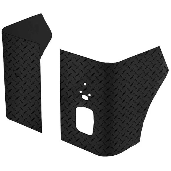 Warrior Products Rear Corners with Holes for 76-86 Jeep CJ7