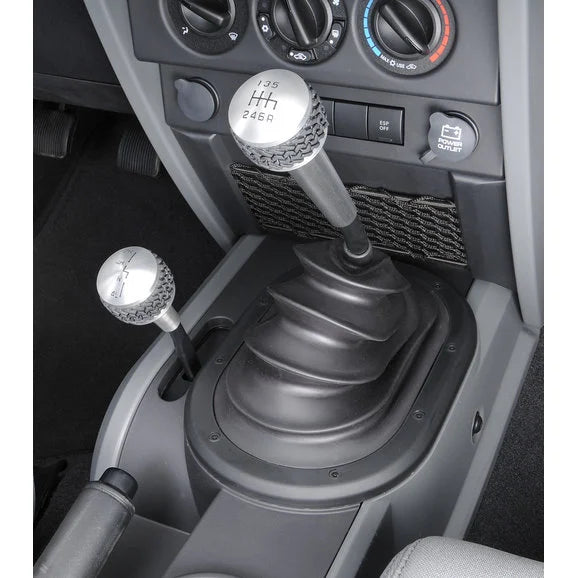 Load image into Gallery viewer, DV8 Offroad Billet 6-Speed Shift Knob for 07-10 Jeep Wrangler JK with Manual Transmission
