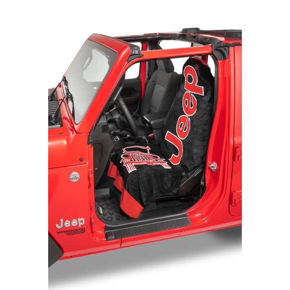 Load image into Gallery viewer, Insync Jeep Logo Towel 2 Go Seat Cover
