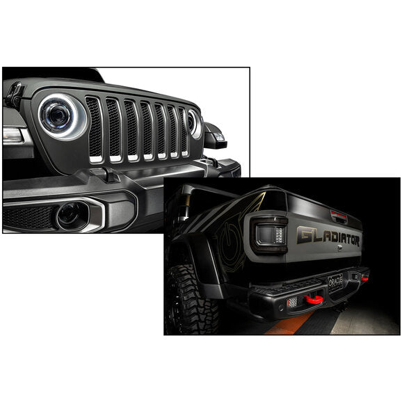 Load image into Gallery viewer, Oracle Lighting Oculus 9&quot; Bi-LED Projector Headlights for 18-24 Jeep Wrangler JL &amp; 20-24 Gladiator JT
