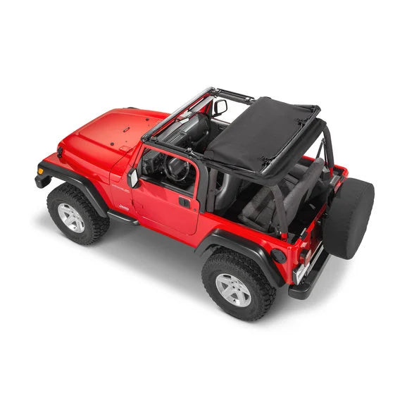 Load image into Gallery viewer, MasterTop SkyMaster® Frameless Fastback Soft Top for 97-06 Jeep Wrangler TJ
