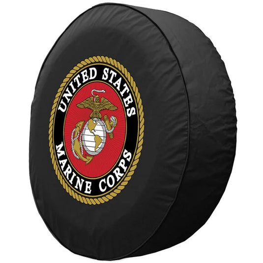 Quadratec U.S. Marines Tire Cover