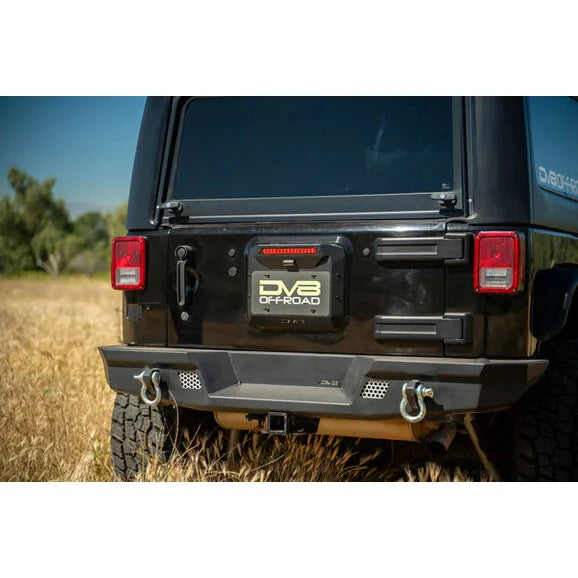 Load image into Gallery viewer, DV8 Offroad TSJK-01 Spare Tire Delete for 07-18 Jeep Wrangler JK
