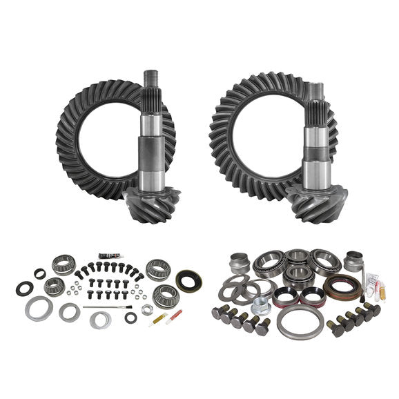 Load image into Gallery viewer, Yukon Gear &amp; Axle Front &amp; Rear Ring and Pinion with Master Install Kits for Jeep Wrangler JK Rubicon with Dana 44 Front / Dana 44 Rear
