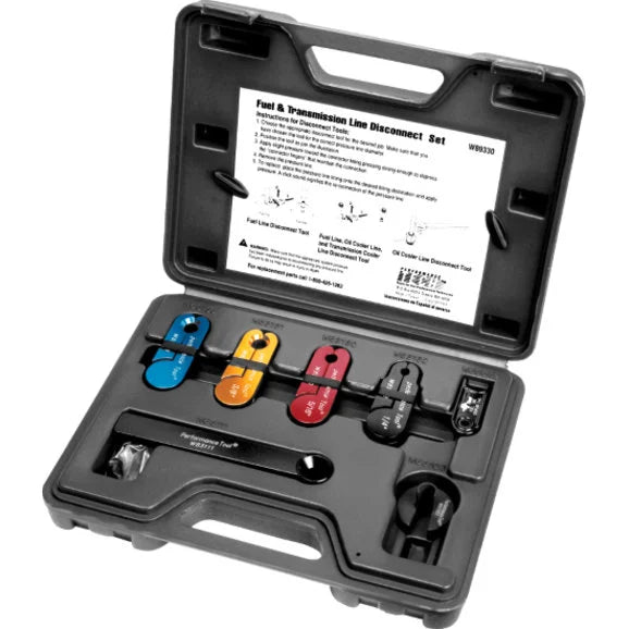 Performance Tool W89330 7 Piece Fuel & Trans Line Disconnect Set