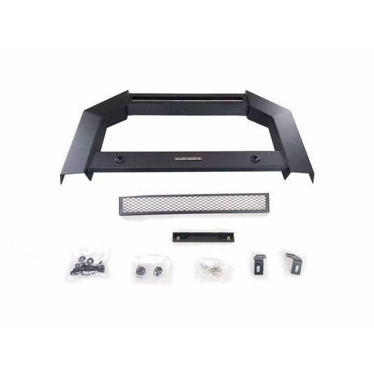 Black Horse Off Road Armour Series Bull Bar Satin Black for 18-24 Jeep Wrangler JL & JL Unlimited