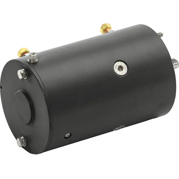 Quadratec Winch Motor Assembly in Black for Remote Solenoid Q Series Winches