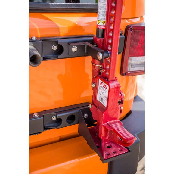 Load image into Gallery viewer, MORryde JP54-010 Off-Road Jack Carrier for 07-18 Jeep Wrangler JK
