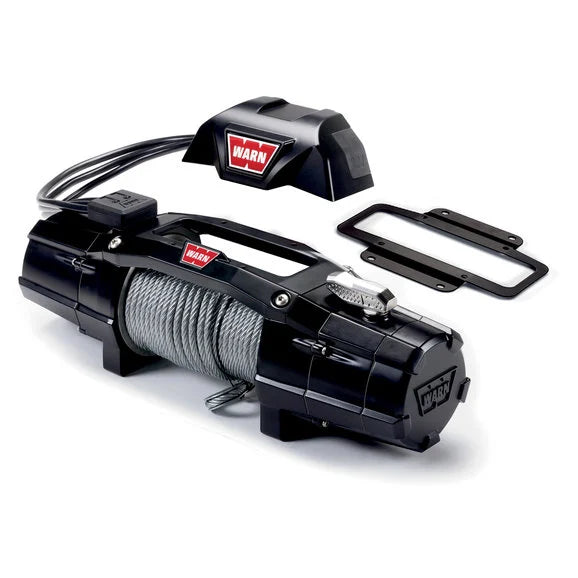 Load image into Gallery viewer, WARN 89120 ZEON™ 12 Winch with 80&#39; Wire Rope and Roller Fairlead
