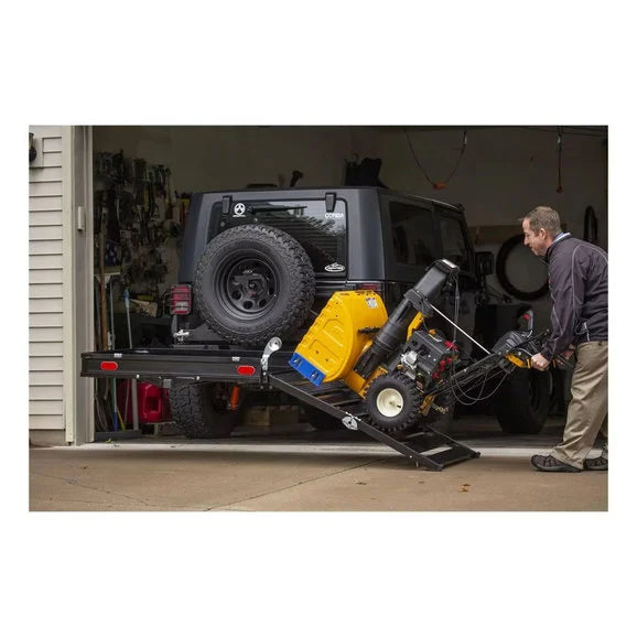 Load image into Gallery viewer, CURT 18112 Cargo Carrier with Ramp
