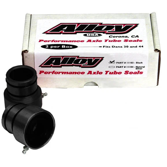 Load image into Gallery viewer, Alloy USA Axle Tube Seals for 84-06 Jeep Vehicles with 27 Spline Dana 30/44 Front 1-Piece Axles
