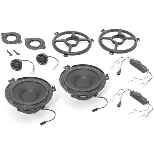 Alpine PSS-22WRA Waterproof Full Sound System Upgrade for 11-18 Jeep Wrangler Unlimited JK