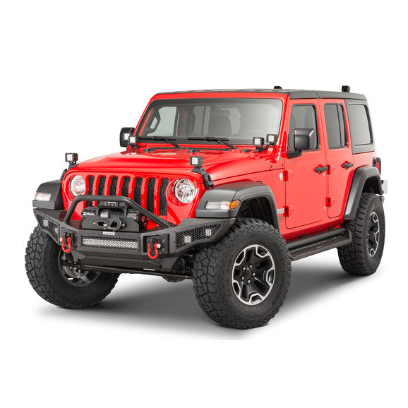 Load image into Gallery viewer, Go Rhino 730035T Hood Latch Light Mount Pods for 18-21 Jeep Wrangler JL Unlimited &amp; Gladiator JT
