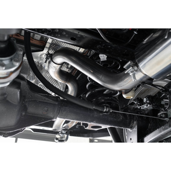 Load image into Gallery viewer, MBRP S5533AL Installer Series 2.5&quot; Aluminized Single Rear Exhaust System for 18-24 Jeep Wrangler JL
