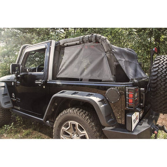 Rugged Ridge 13579.41 Eclipse Cargo Barrier for 07-18 Jeep Wrangler JK 2 Door