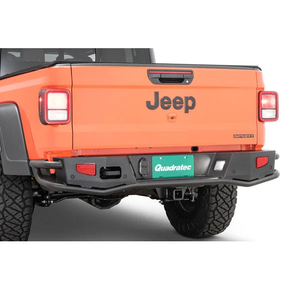 Load image into Gallery viewer, Quadratec QRC Rear Bumper for 20-22 Jeep Gladiator JT
