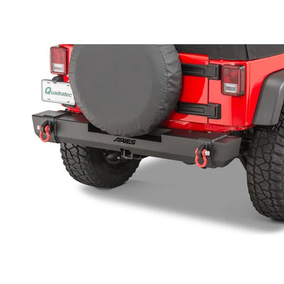 Load image into Gallery viewer, Aries 2157000 TrailCrusher Rear Bumper for 07-18 Jeep Wrangler JK
