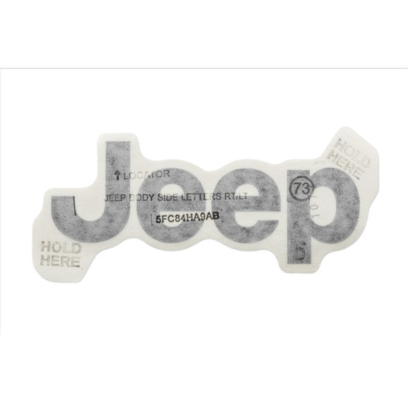 Load image into Gallery viewer, Mopar Jeep Lettering for 97-06 Jeep Wrangler TJ &amp; Unlimited
