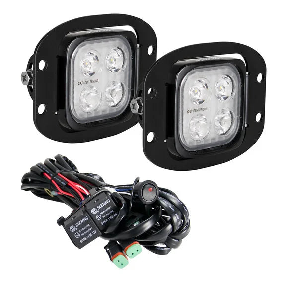 Load image into Gallery viewer, Vision X 9933108 DURAmini Flush Mount Driving/Fog Combo LED Kit
