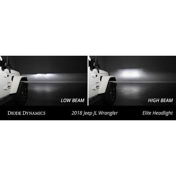 Load image into Gallery viewer, Diode Dynamics DD5165 Elite Max LED Headlights for 18-22 Jeep Wrangler JL and Gladiator JT
