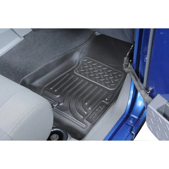 Load image into Gallery viewer, Husky Liners 18021 Front WeatherBeater Floor Liners for 07-13 Jeep Wrangler JK
