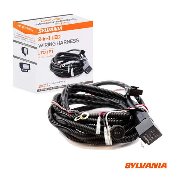 Load image into Gallery viewer, Sylvania LBARHRNS3P.BX. Dual Mode 1 Output LED Wiring Harness
