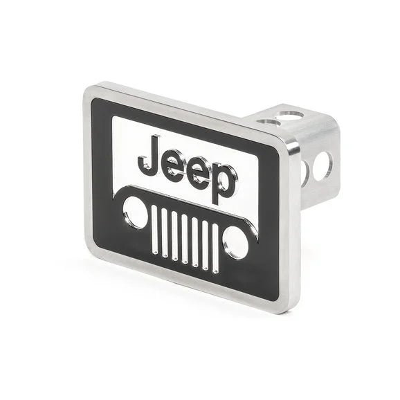 Load image into Gallery viewer, Eurosport Daytona 8414XL Jeep Logo 2&quot; Hitch Plug
